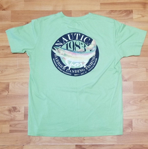 Men's Nautica Front and back graphic Tee - Picture 3 of 6